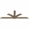Ekena Millwork Redmond Rough Sawn Timber Gable Bracket, Douglas Fir, 96"W x 36"H x 2"D x 6"F, 9/12 Pitch GBW096X36X0206RED00RDF - alternate 3